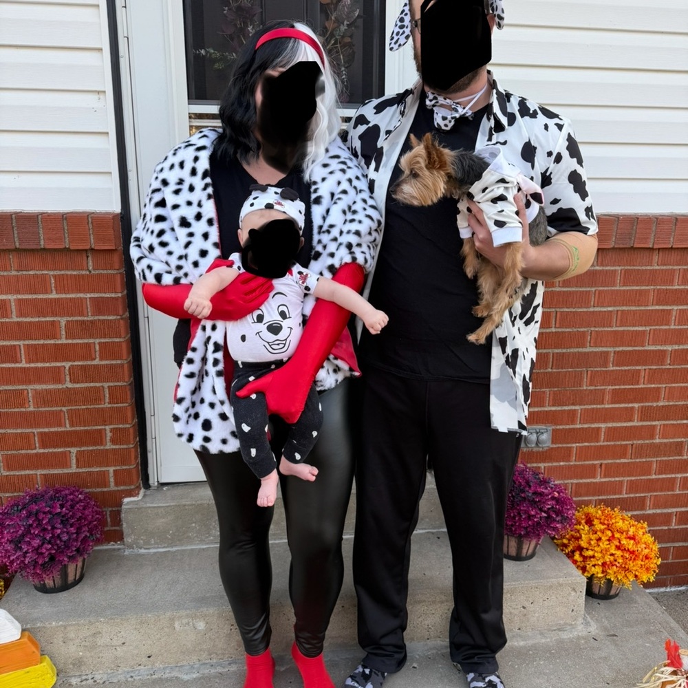 Dalmatian Family Costume Set
